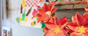 Art Therapy flower artwork