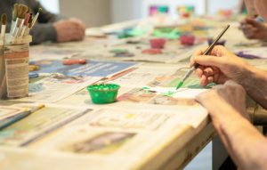 Art Therapy painting class