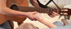 Music Therapy featuring guitar