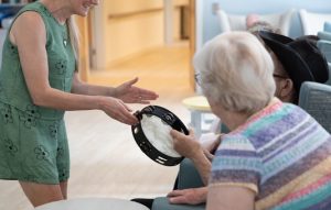Musical Therapy featuring Tamborine